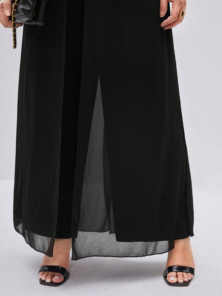 Pantaloni SHEIN, negru