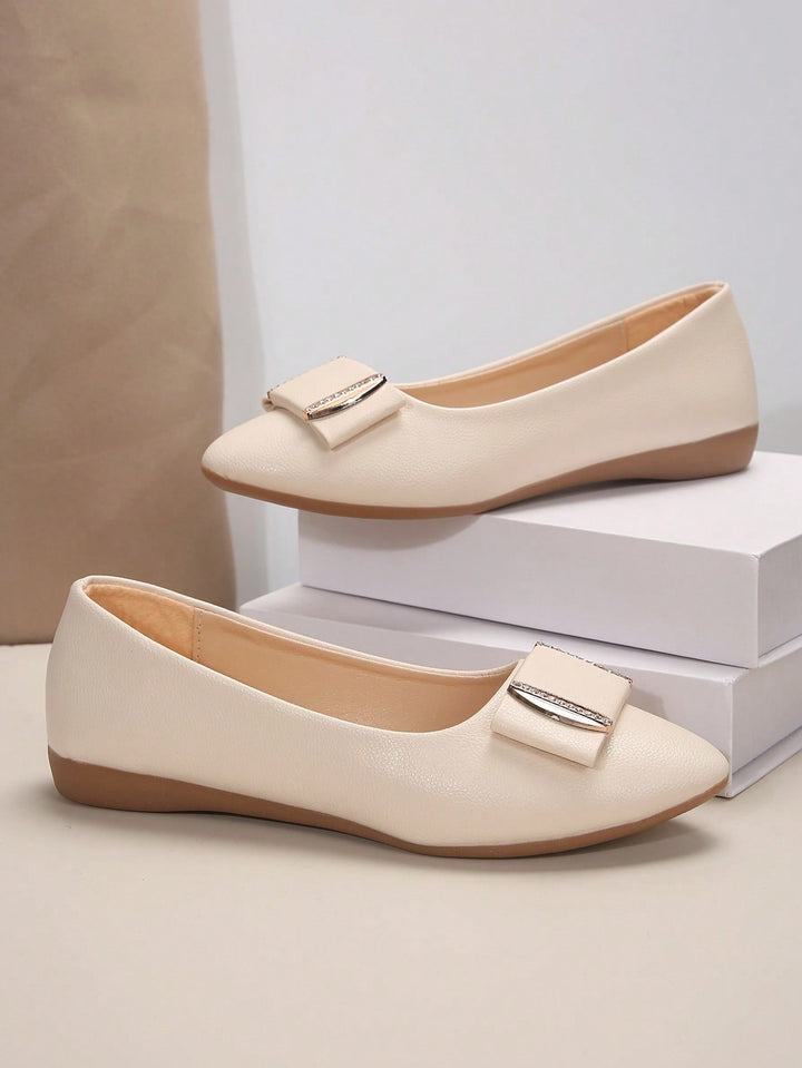 SHEIN balerina cipő, bézs