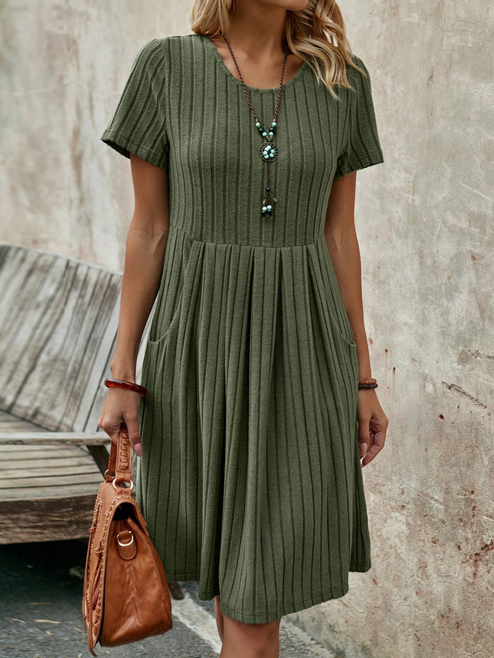 Rochie scurtă SHEIN, verde