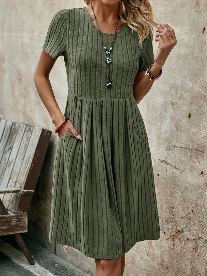 Rochie scurtă SHEIN, verde