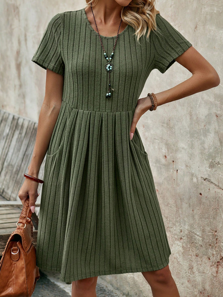 Rochie scurtă SHEIN, verde