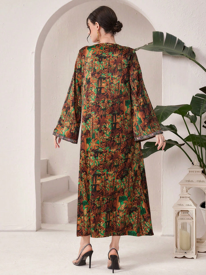 Rochie maxi SHEIN, mix culori