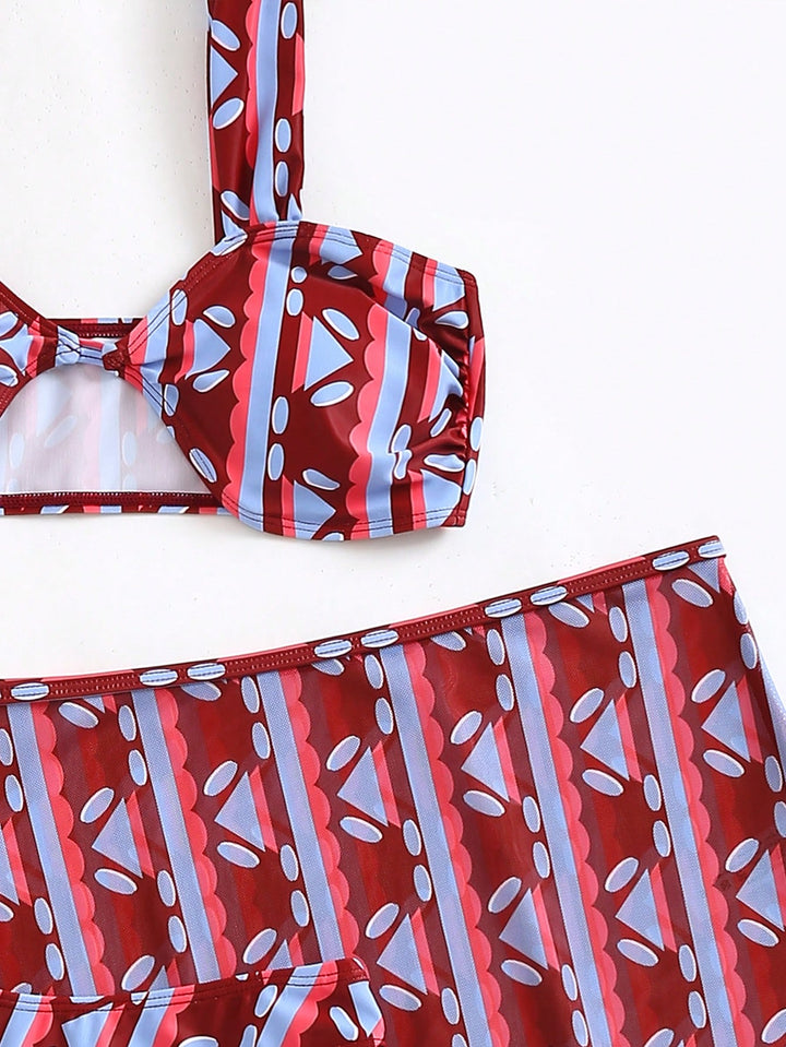 SHEIN kétrészes bikini szett, vegyes színek