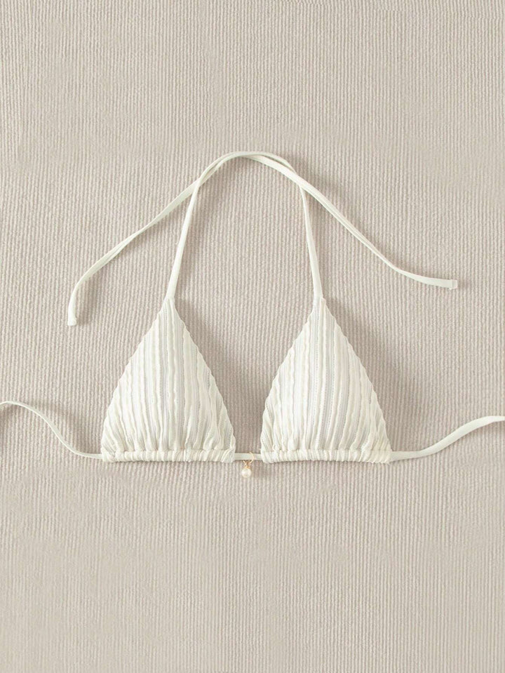 Sutien de baie SHEIN, crem