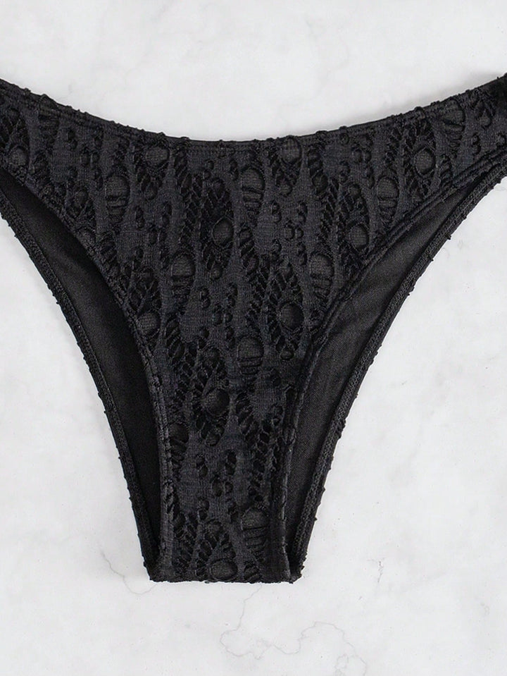 Set bikini SHEIN, negru