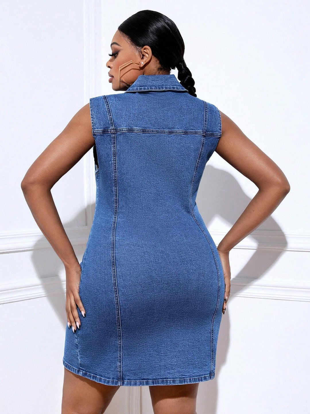 Rochie mini SHEIN, albastru