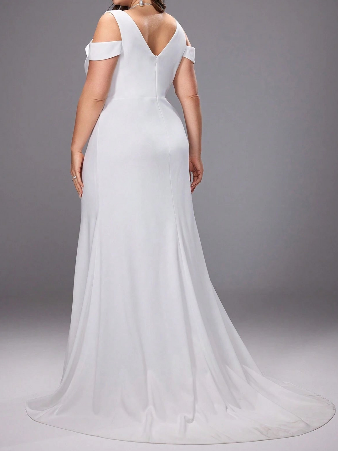 Rochie de ocazie și bridal SHEIN, alb