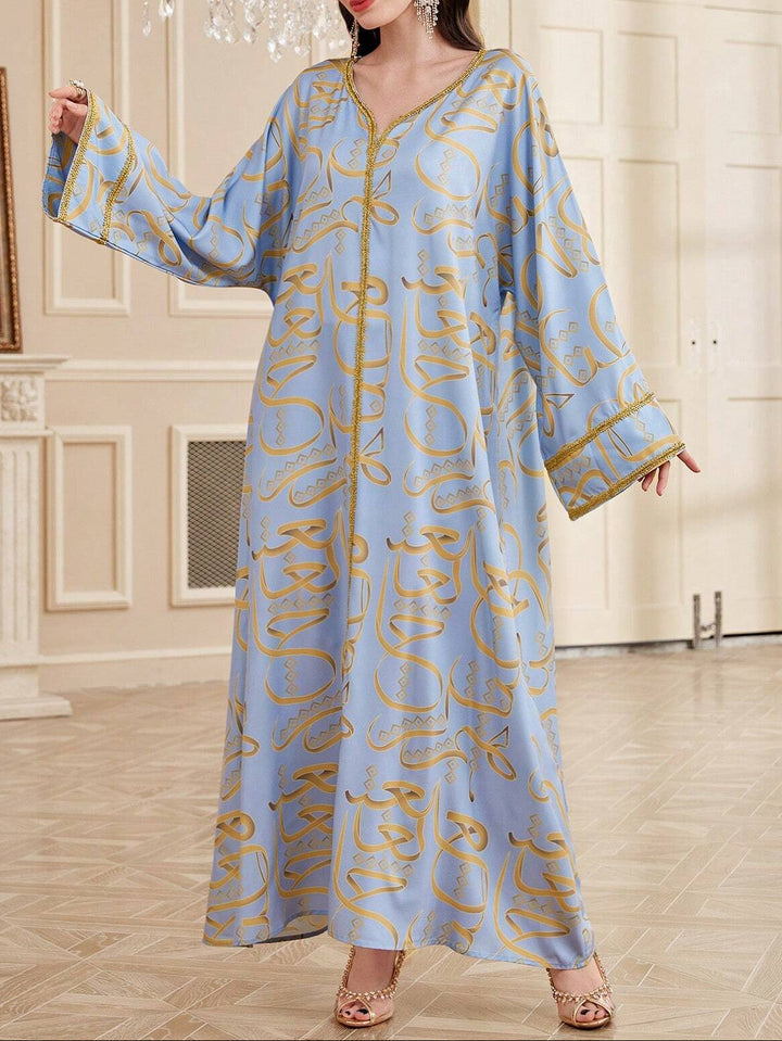 Rochie maxi SHEIN, mix culori