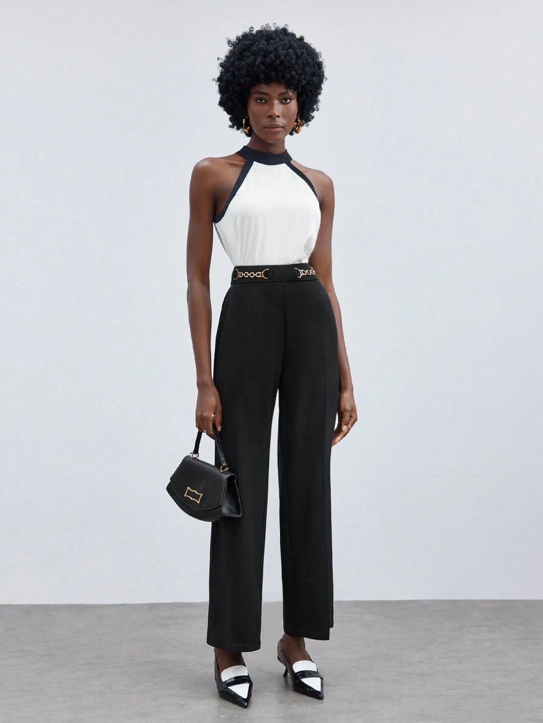Top SHEIN, alb