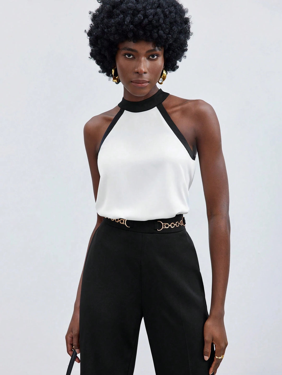 Top SHEIN, alb