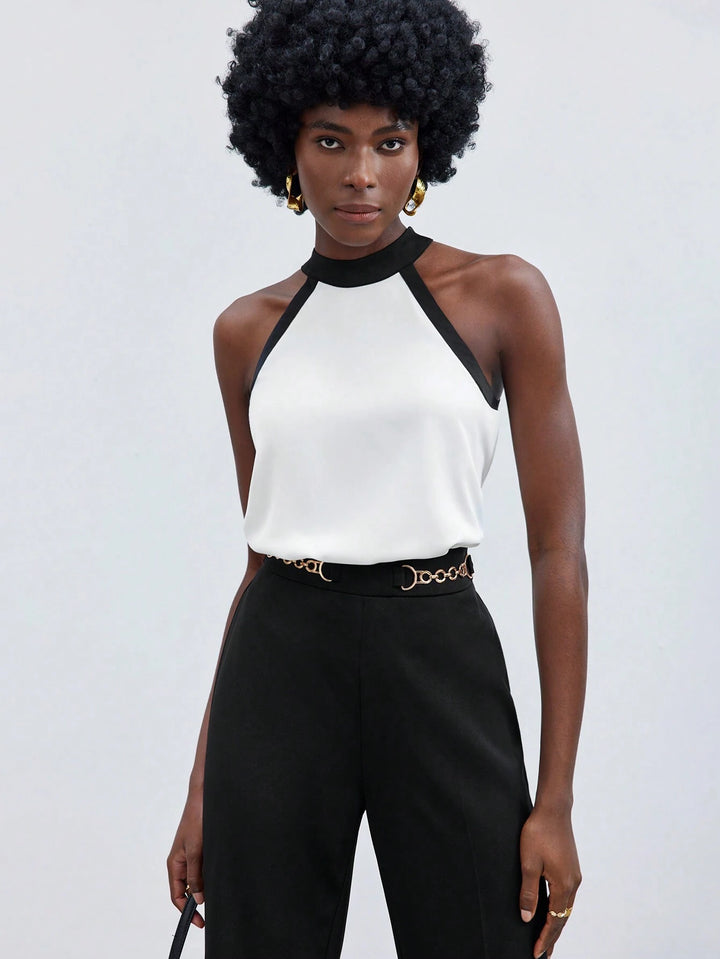Top SHEIN, alb