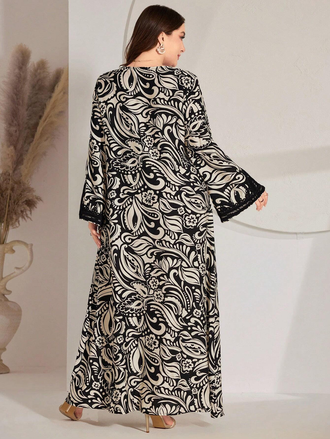 Rochie maxi SHEIN, mix culori