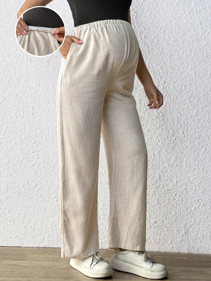 Pantaloni SHEIN, portocaliu