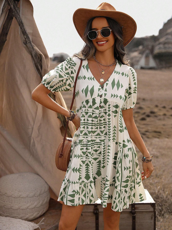 Rochie midi SHEIN, mix culori