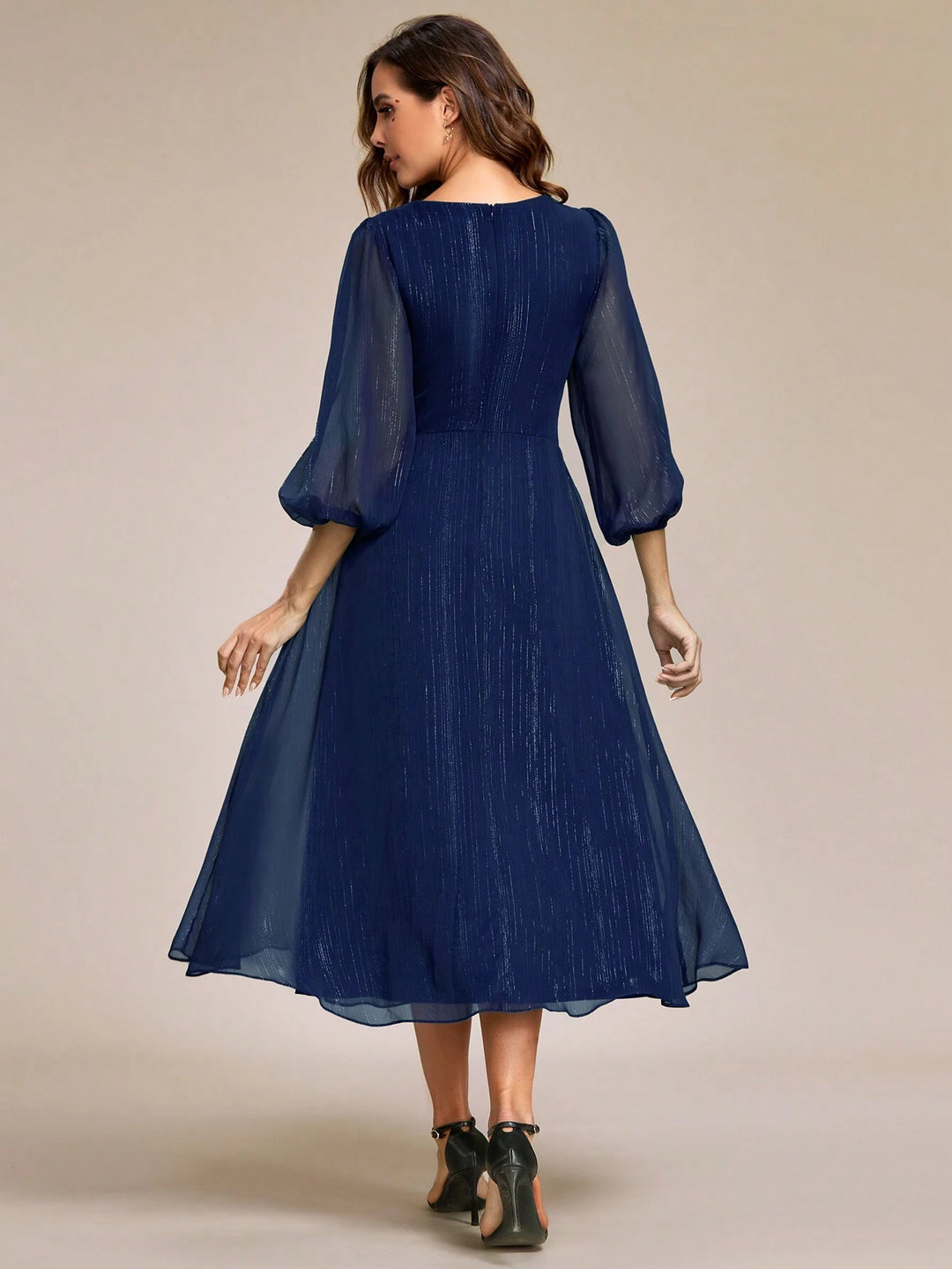 Rochie maxi SHEIN, albastru