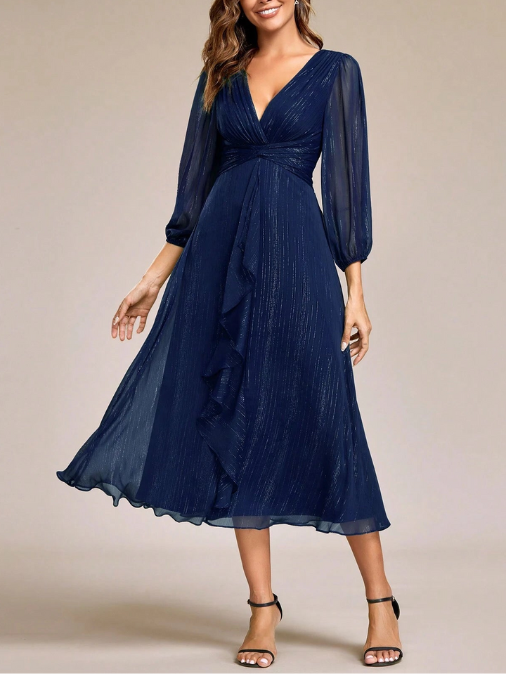Rochie maxi SHEIN, albastru