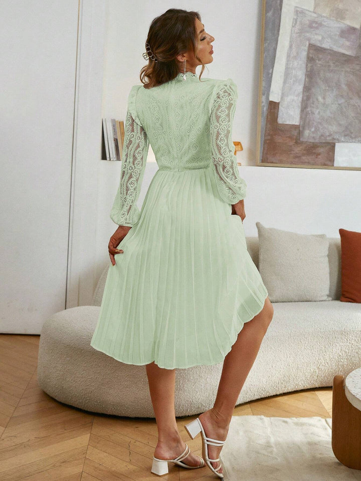 Rochie midi SHEIN, verde