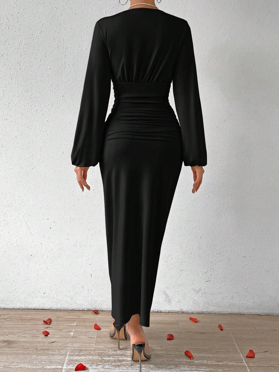 Rochie maxi SHEIN, negru