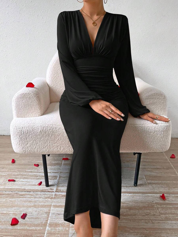 Rochie maxi SHEIN, negru
