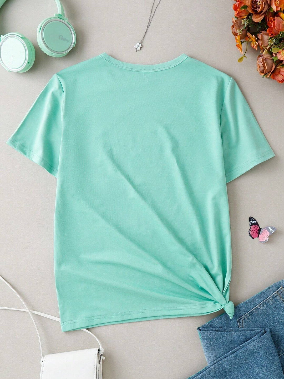 Tricou SHEIN, verde