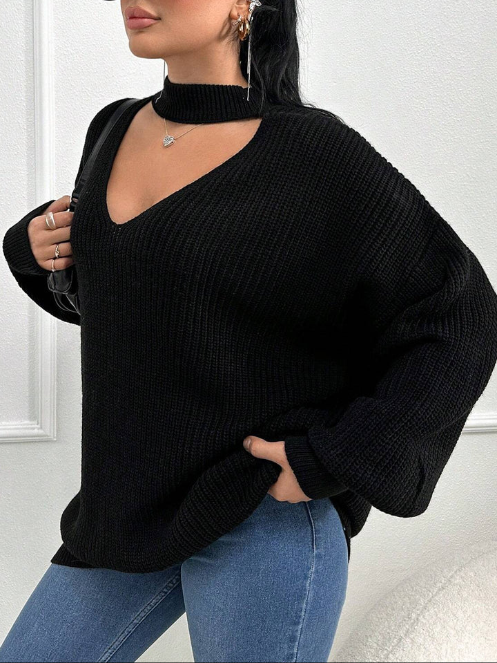 Pulover SHEIN, negru