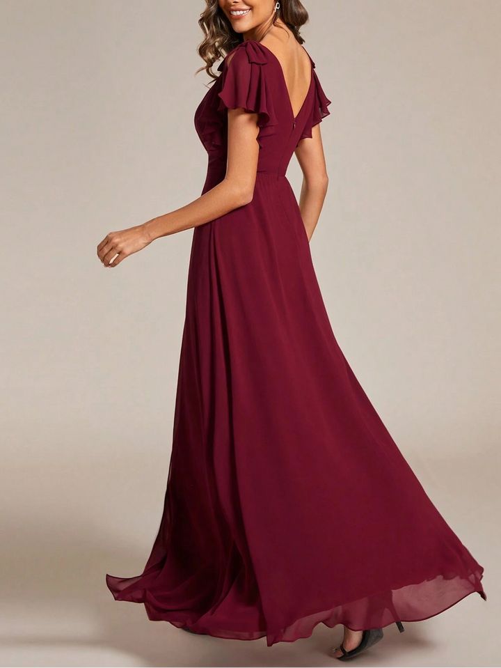 Rochie maxi SHEIN, vișiniu