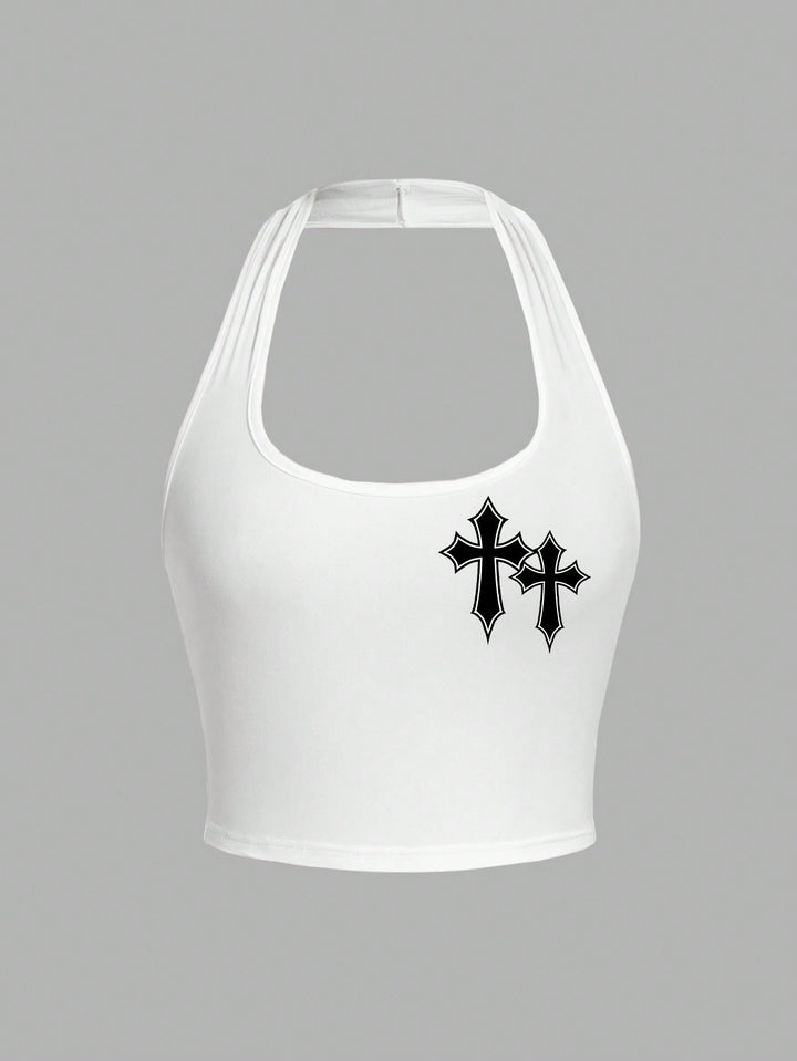 Top SHEIN, alb
