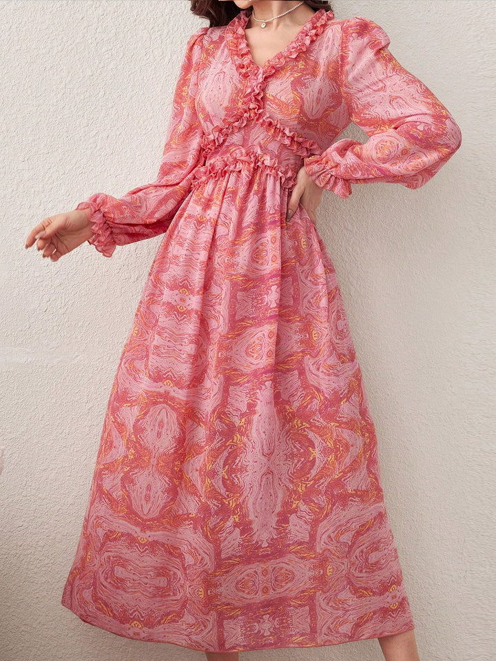 Rochie maxi SHEIN, roz
