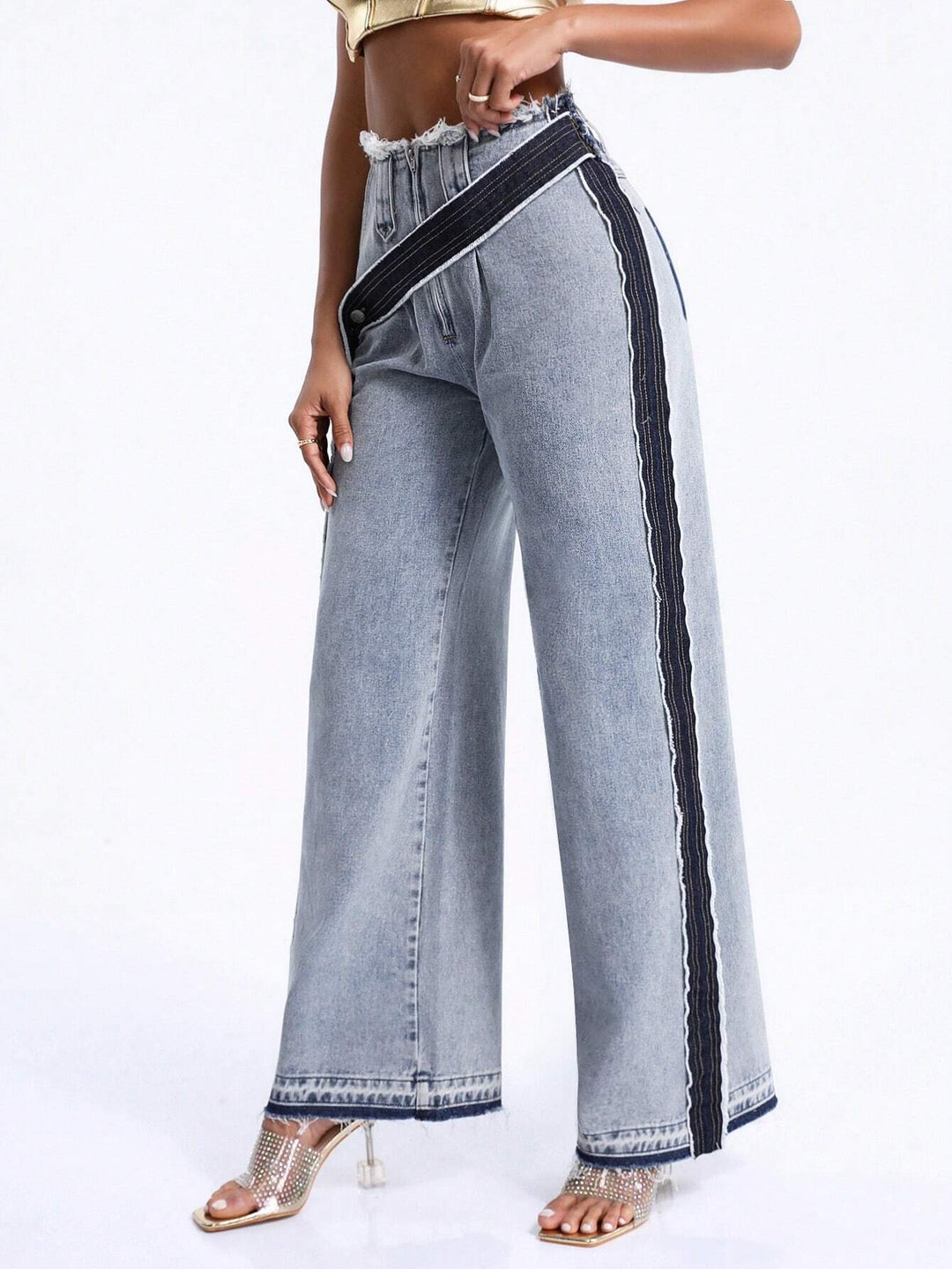 Jeans, SHEIN, kék