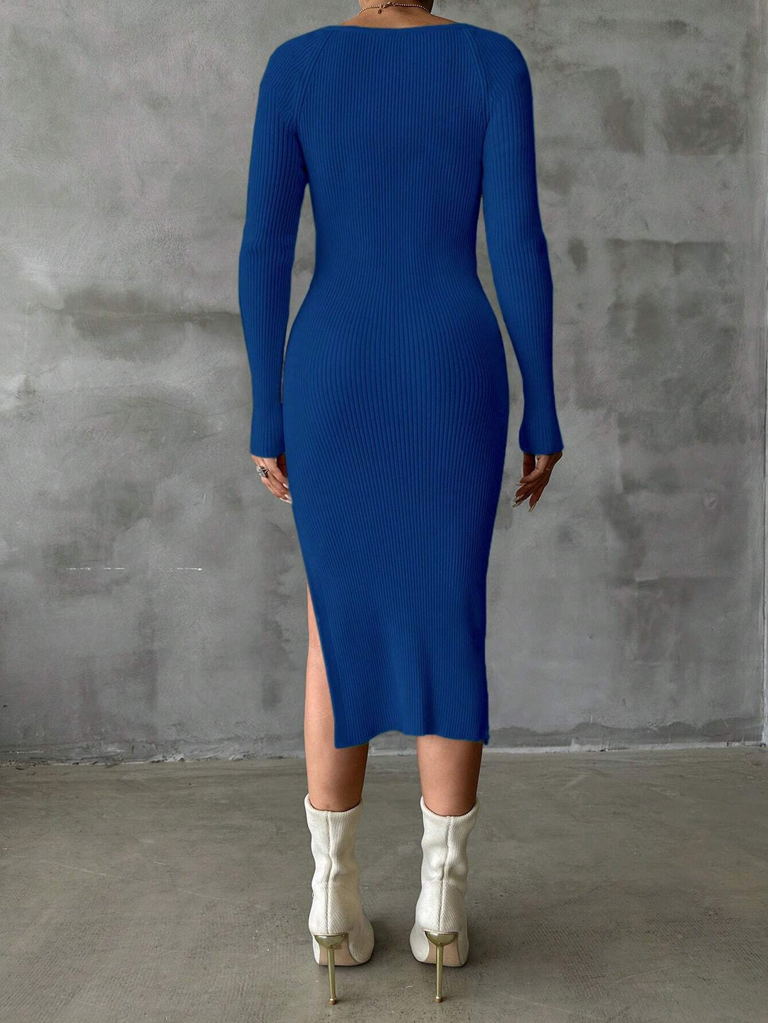 Rochie midi Shein, albastru