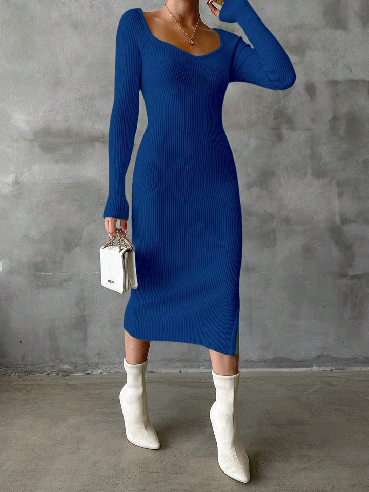 Rochie midi Shein, albastru