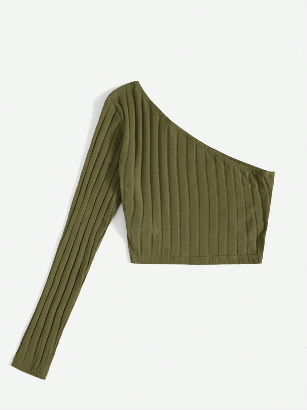 Top SHEIN, kaki