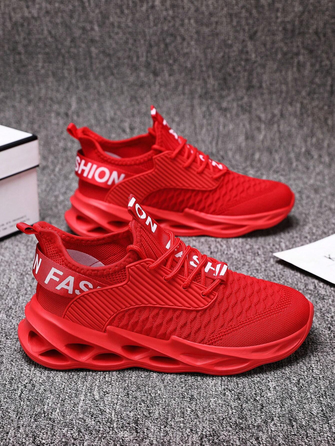 Pantofi sport SHEIN, roșu