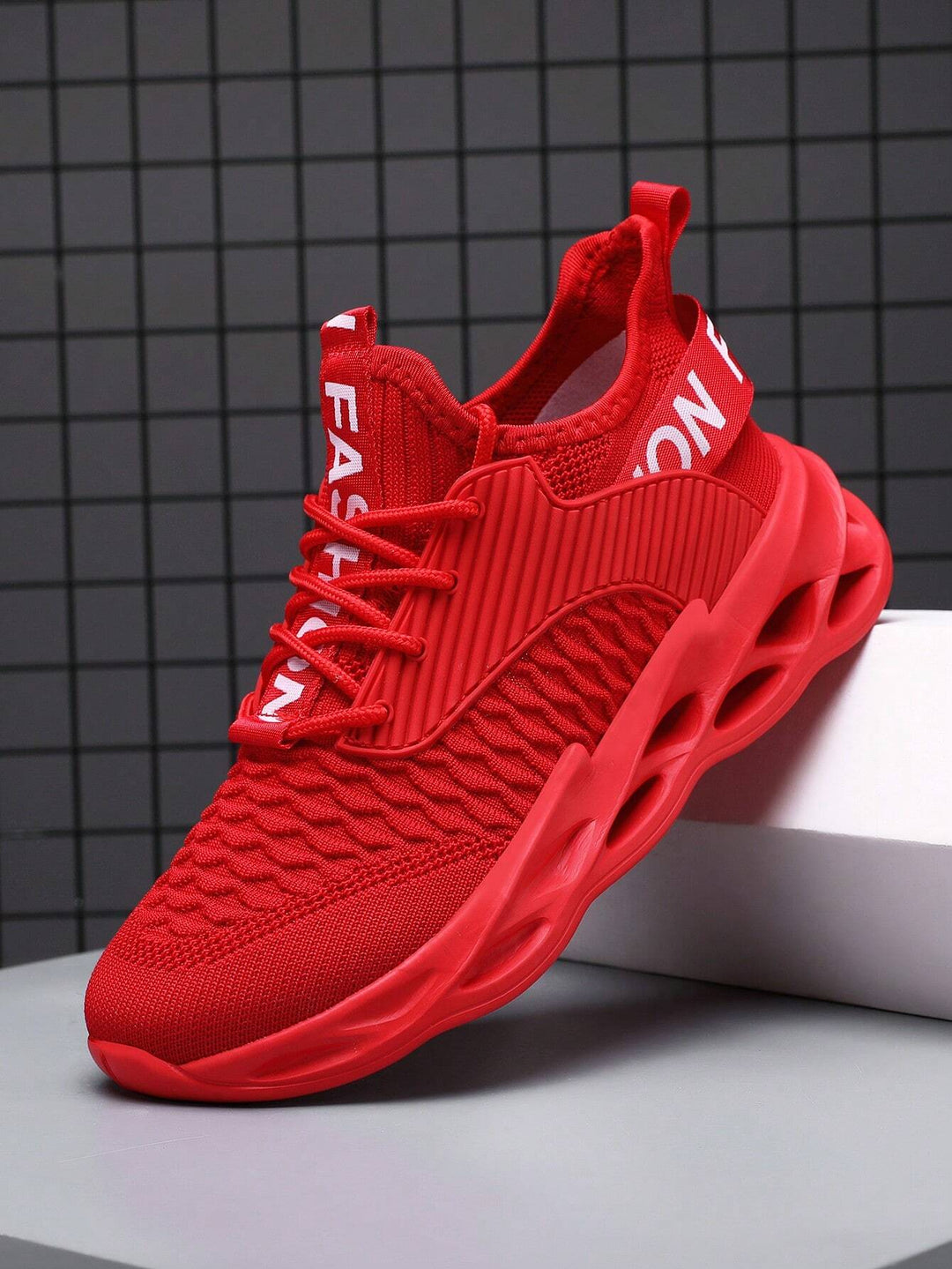 Pantofi sport SHEIN, roșu