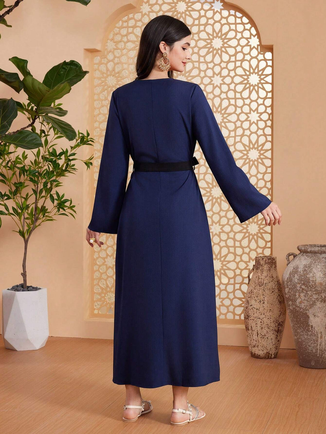 Rochie maxi SHEIN, albastru