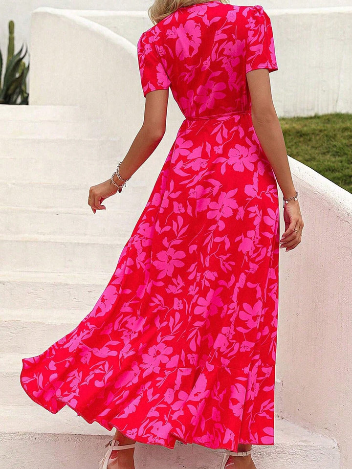 Rochie maxi SHEIN, mix culori