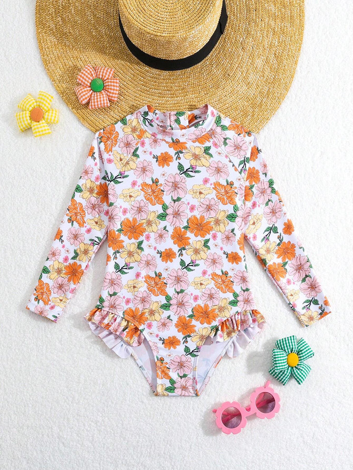 Costum de baie SHEIN, mix culori