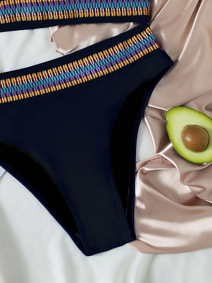 Set bikini SHEIN, negru