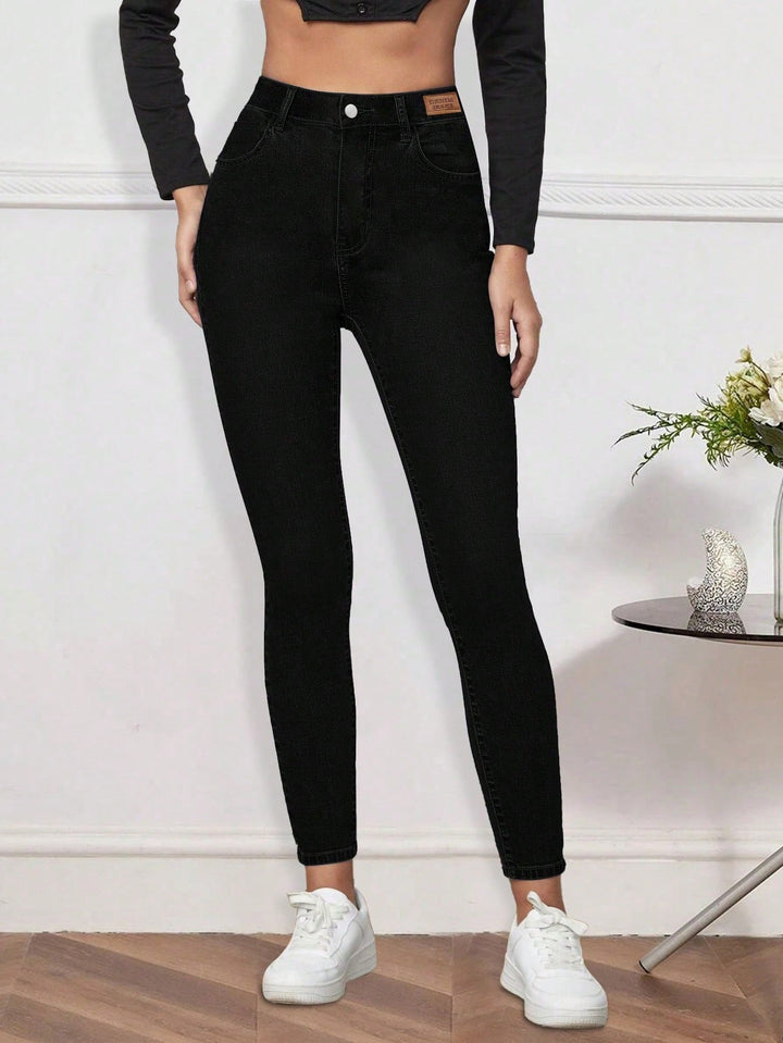 Jeans SHEIN, negru