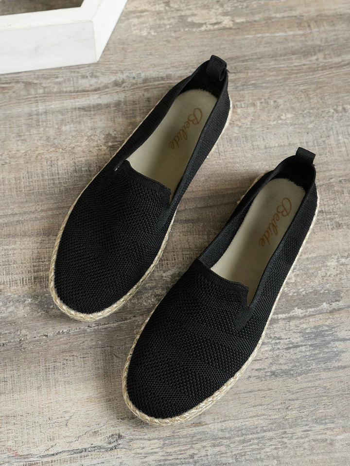Espadrile SHEIN, negru
