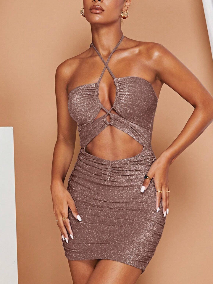 Rochie mini Shein, maro