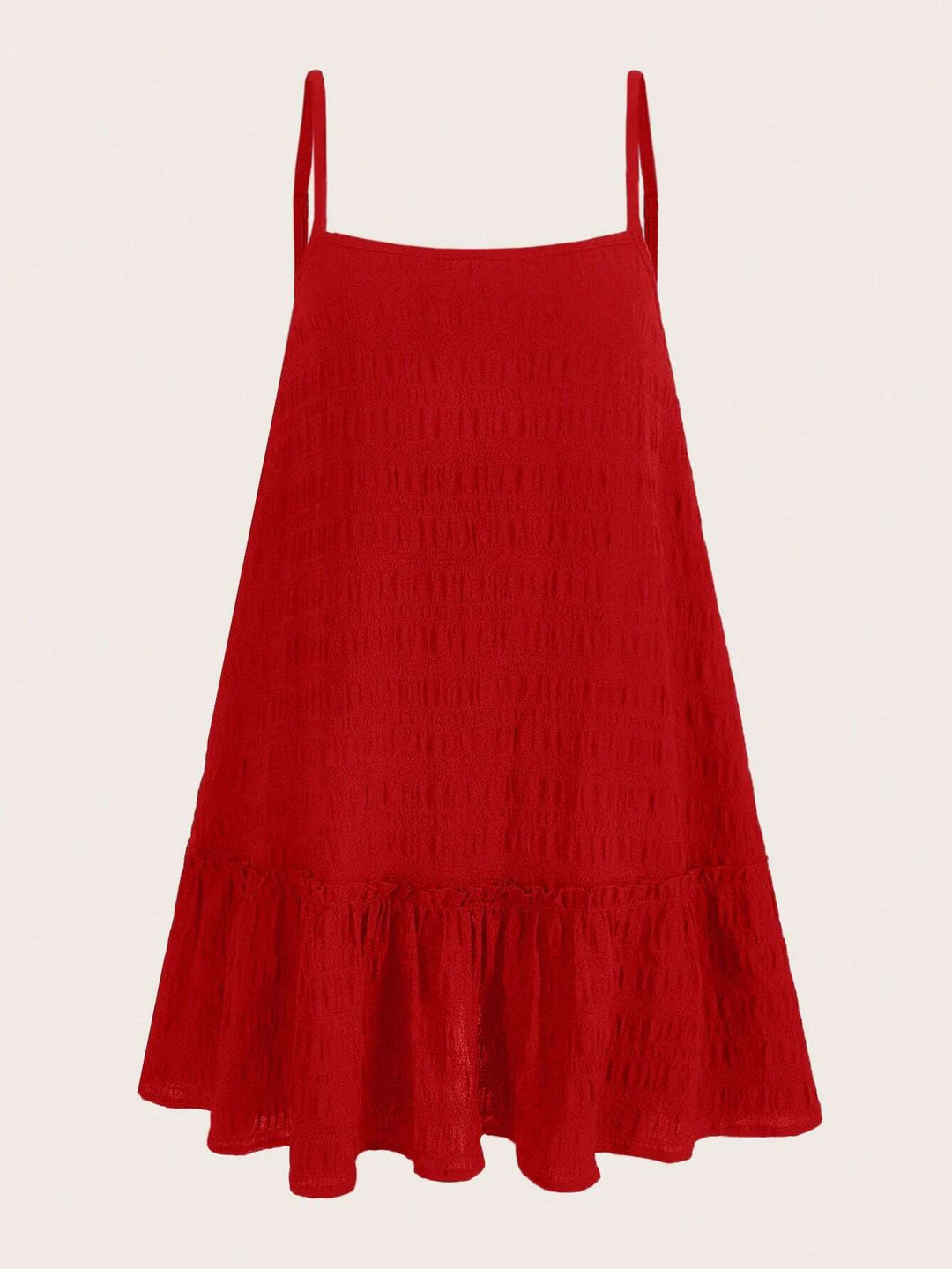 Shein Curve+ miniruha, piros