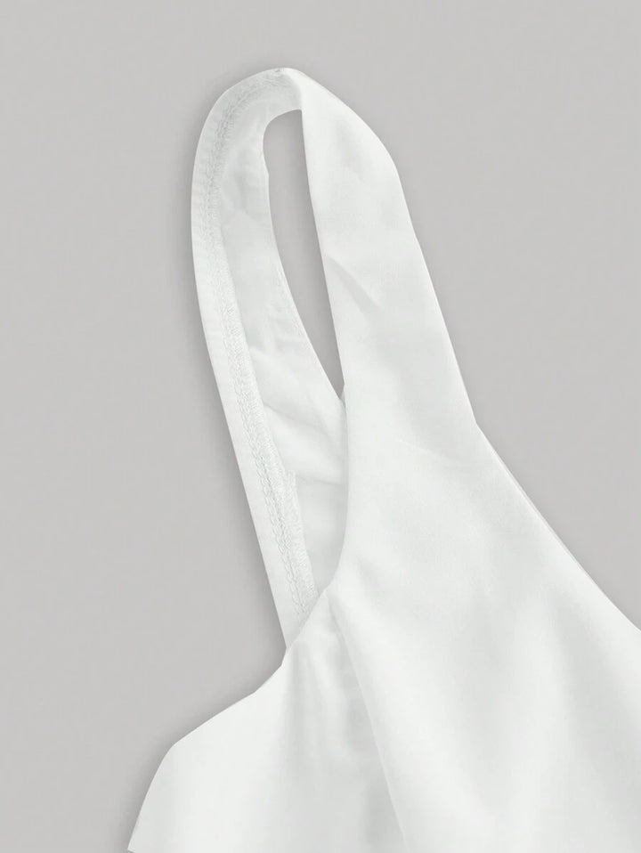 Rochie mini SHEIN, alb