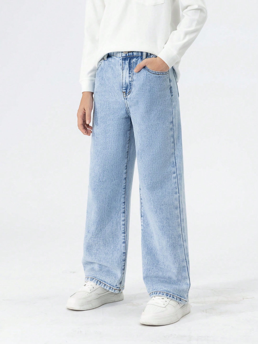 Jeans SHEIN, albastru