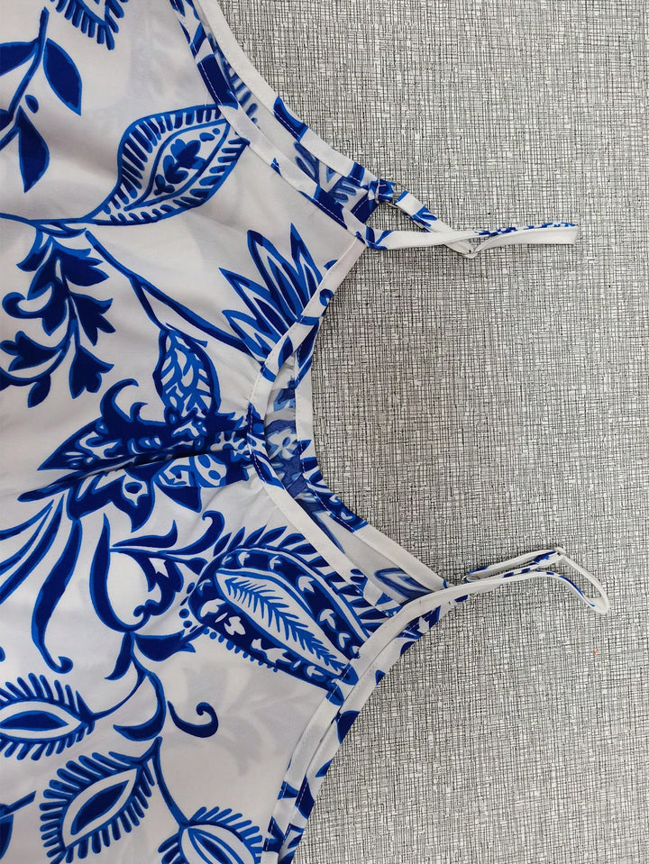 SHEIN maxi ruha, kék