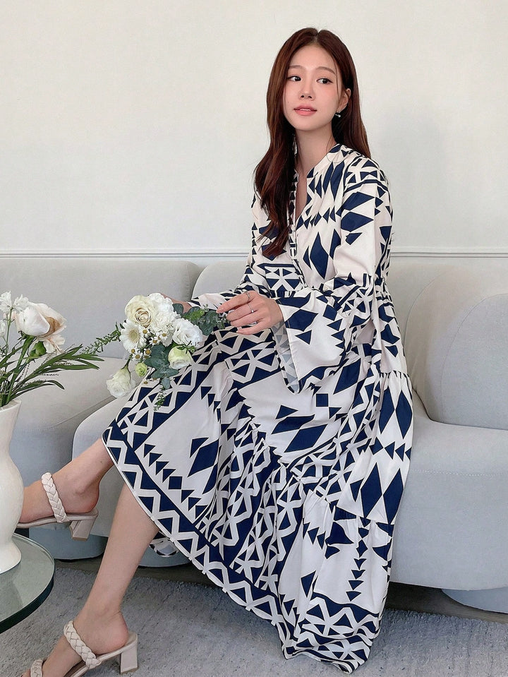 Rochie maxi SHEIN, portocaliu