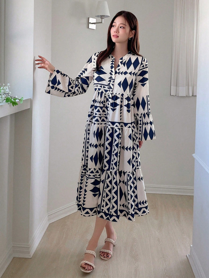 Rochie maxi SHEIN, portocaliu