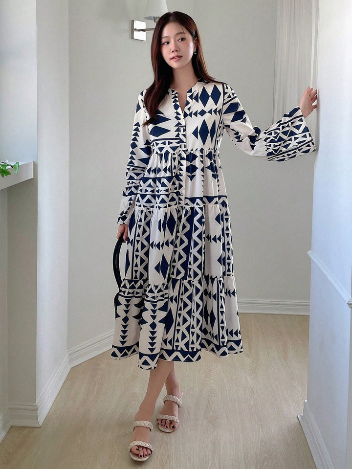 Rochie maxi SHEIN, portocaliu