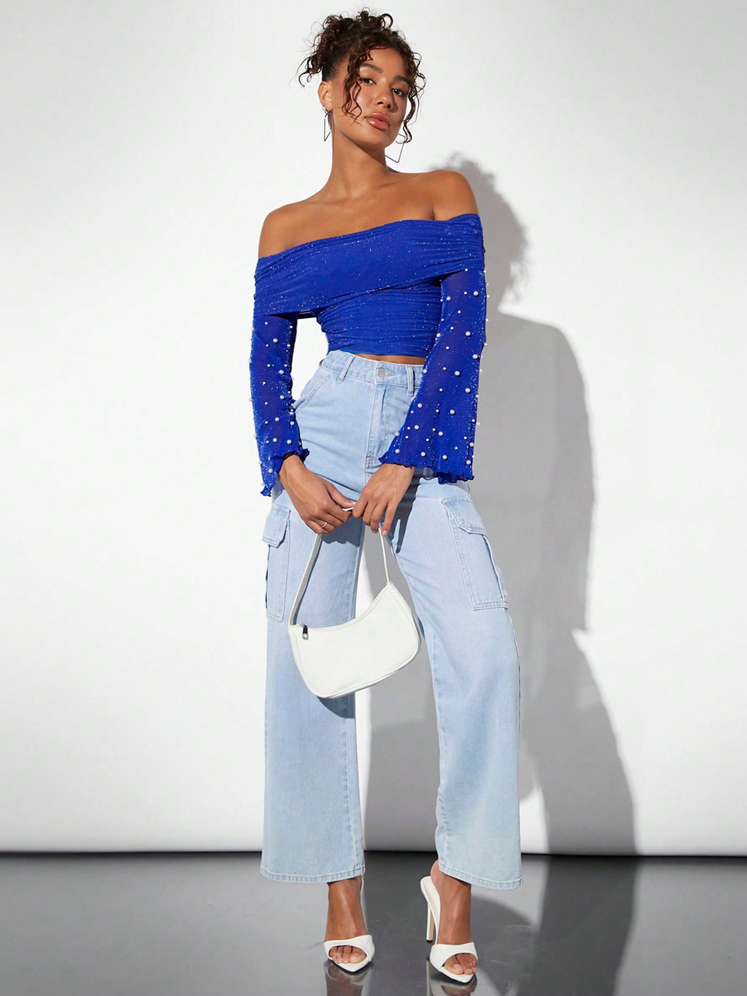 Top SHEIN, albastru