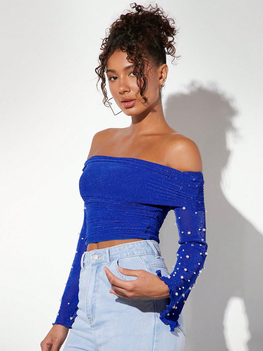 Top SHEIN, albastru